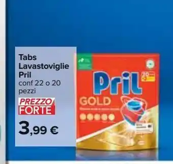 Carrefour Iper Tabs lavastoviglie pril offerta