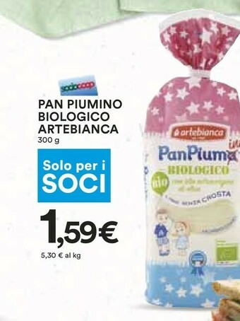 Coop Artebianca Pane offerta