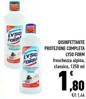 Conad City Lysoform Disinfettante Protezione Completa offerta