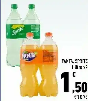 Conad City Coca Cola Sprite 1000 G(ml) offerta