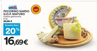 Coop Pecorino offerta