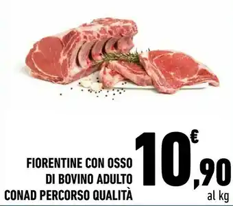 Conad City Conad Fiorentine Con Osso Di Bovino Adulto offerta