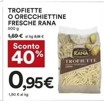 Coop Rana Gnocchi di patate offerta