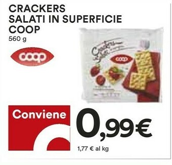Coop Crackers offerta