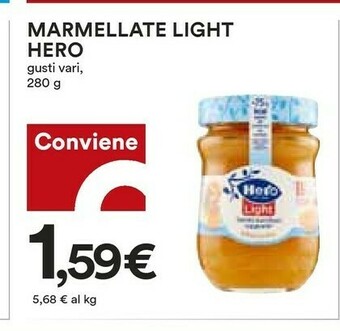 Coop Hero Marmellata offerta