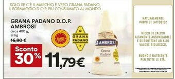 Coop Ambrosi Formaggio offerta