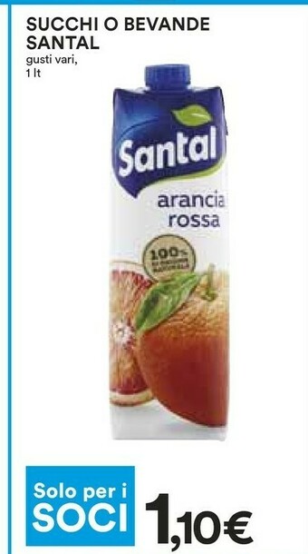 Coop Santal Santal offerta