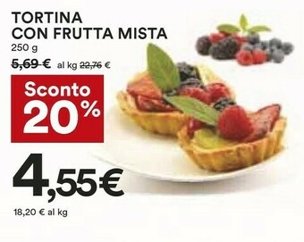 Coop Coop Tortina Con Frutta Mista offerta