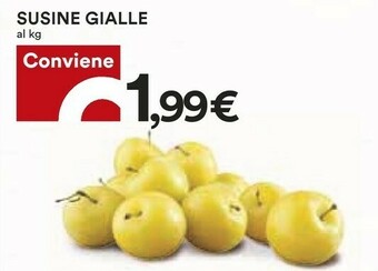 Coop Coop Susine Gialle offerta