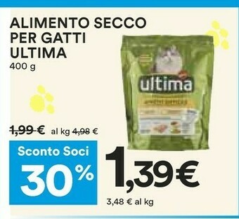 Coop Ultima Cibo per gatti offerta