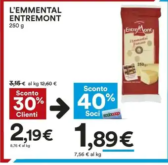 Coop Mental Emmental offerta