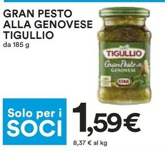 Coop Tigullio Pesto offerta
