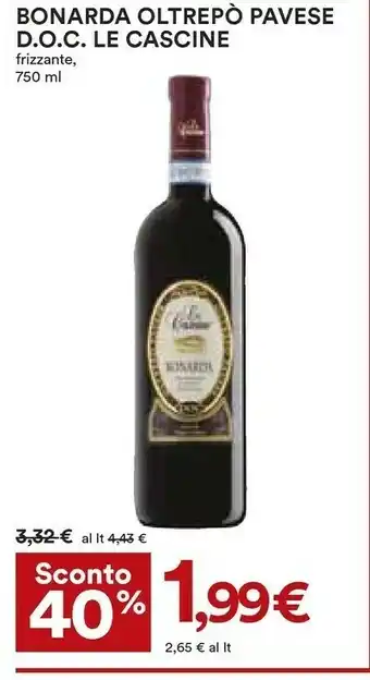 Coop Le cascine Vino rosso offerta