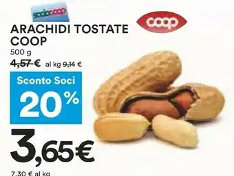 Coop Coop Arachidi Tostate offerta