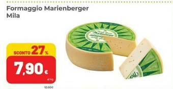Coop Mila Formaggio Marienberger offerta