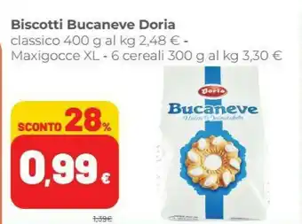 Coop Doria Bucaneve 6 Cereali offerta