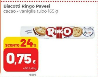 Coop Pavesi Ringo Cacao offerta