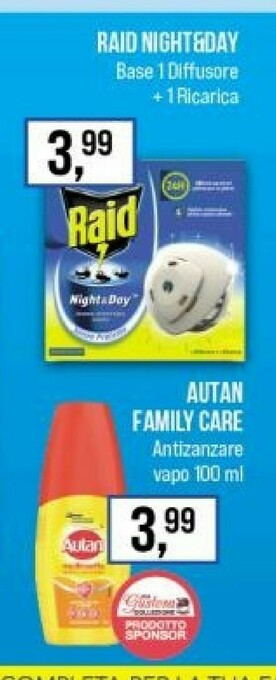 Caddy's Raid Insetticida offerta