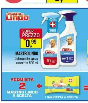 Caddy's Mastro lindo Pulizia pavimenti offerta