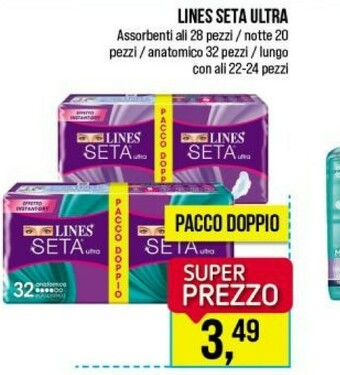 Caddy's Lines Assorbenti lines offerta