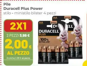 Coop Duracell Plus Power Pile offerta