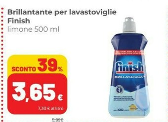 Coop Finish Brillantante Per Lavastoviglie offerta