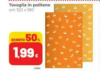 Coop Tovaglia In Politene offerta