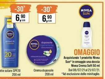 Caddy's Nivea Crema solare offerta