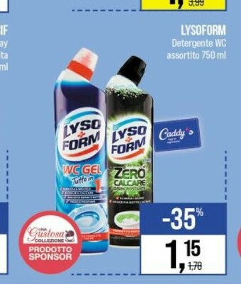Caddy's Lysoform Pulizia bagno offerta