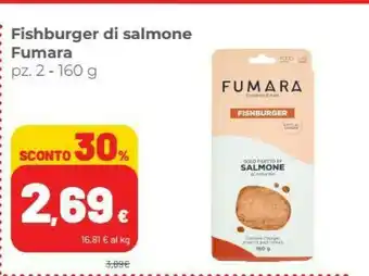Coop Fumara Fishburger Di Salmone offerta
