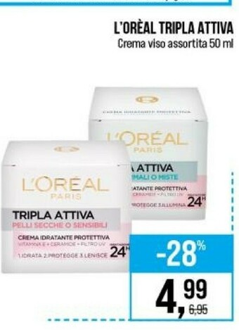 Caddy's L'Oreal Crema viso offerta
