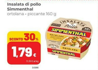 Coop Simmenthal Insalata Di Pollo offerta