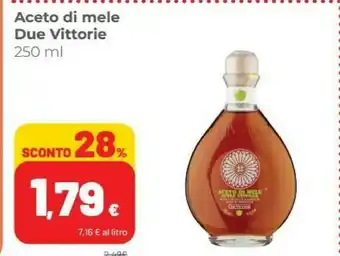 Coop Due vittorie Aceto Di Mele offerta