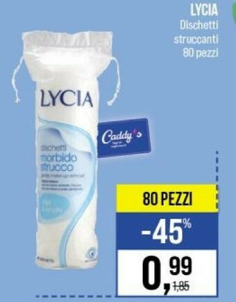 Caddy's Lycia Deodorante offerta