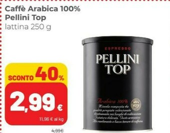 Coop Pellini Top Caffe Arabica 100% offerta
