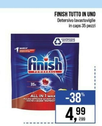 Caddy's Finish Detersivo lavastoviglie offerta