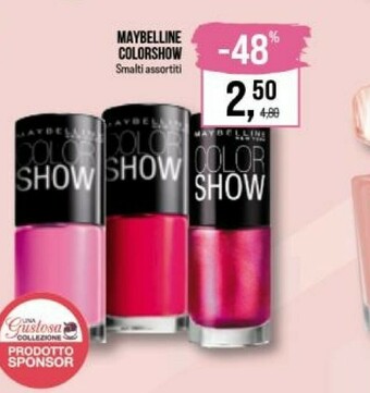 Caddy's Maybelline Rossetto offerta