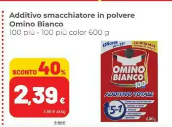 Coop Omino Bianco Additivo Smacchiatore In Polvere offerta
