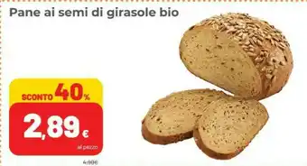 Coop Pane Ai Semi Di Girasole Bio offerta