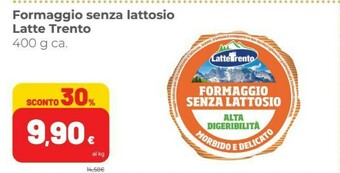 Coop Latte Trento Formaggio Senza Lattosio offerta