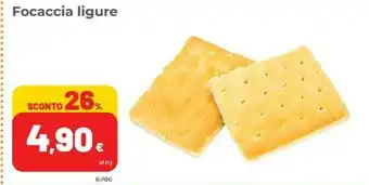Coop Focaccia Ligure offerta