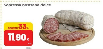 Coop Sopressa Nostrana Dolce offerta