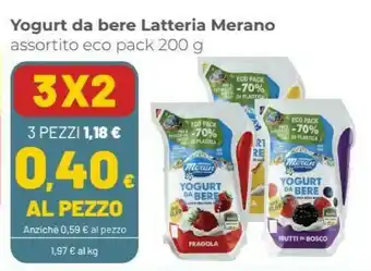 Coop Merano Meran - Yogurt Da Bere Pesca 200 G(ml) offerta