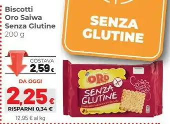 Coop Saiwa Oro Senza Glutine 200 G(ml) offerta