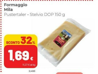 Coop Mila Formaggio offerta