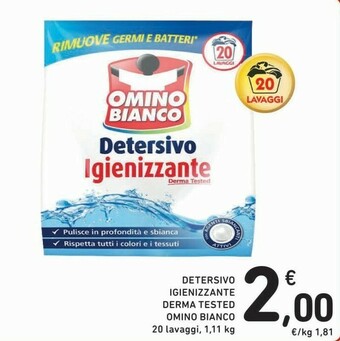 Conad Omino Bianco Detersivo lavatrice offerta