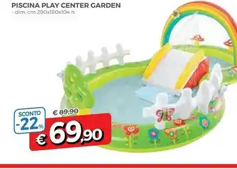 DPiù Piscina Play Center Garden offerta
