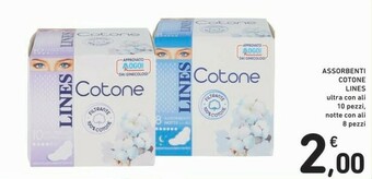 Conad Lines Assorbenti lines offerta