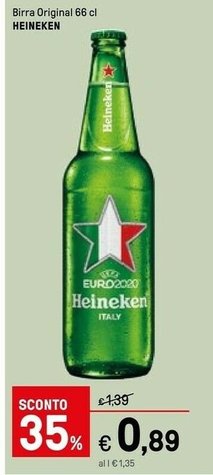 Iper La Grande Heineken - Birra Heineken 660 G(ml) offerta