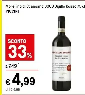 Iper La Grande Piccini Vino rosso offerta